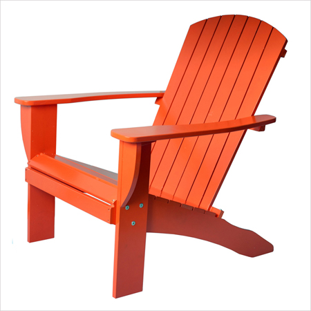 wooden adirondack chair