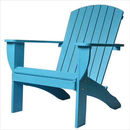 wooden outdoor adirondack chair