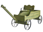 garden planter wheelbarrow