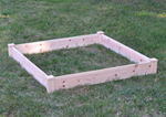 square raised garden bed tool free install