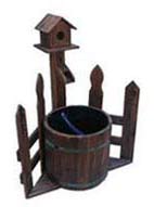 barrel water fountain