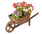 garden planter cart antique