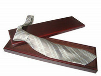 wooden tie boxes